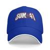 Neuankunft Baseballkappe Sum 41 Rockband Logo Zubehör Für Unisex Damen Golfhut Klassische Punkmusik Kopfbedeckung Verstellbar