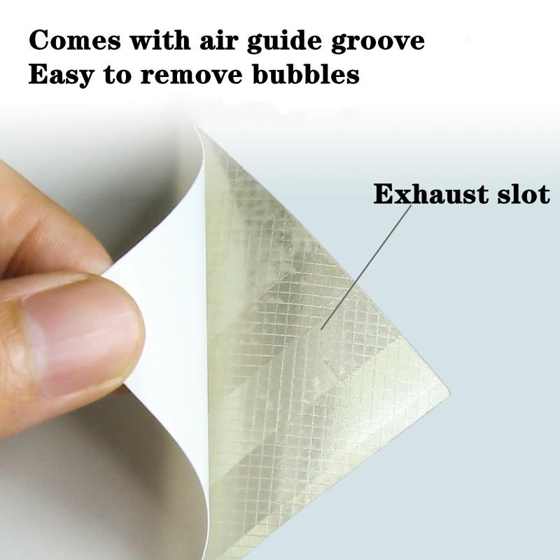 Černé kolo obočí reflexní samolepky na auto zakrývající samolepky na škrábance černý neviditelný dekorativní reflektor