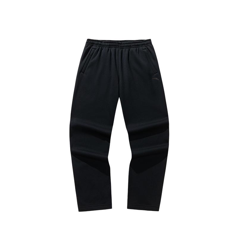 

Anta Осенне-зимние утолщенные теплые прямые повседневные спортивные штаны мужские 952547307-1