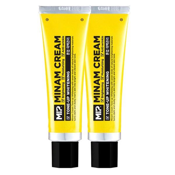 

MIF Minam Tone-Up Whitening Cream 50мл, 2 шт., лучшая мужская косметика Кореи