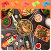 Patelai 5 Pairs Reble Chopstick Helpers Practice Chinese Chop Stick Training Chopsticks for Many Age, Adult, Beginner, Trainers or Learner (Multi