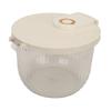 Rice Storage Container Transparent Large Capacity Sealed Rice Storage Bucket Grain Dispenser Bin with Lid for Kitchen