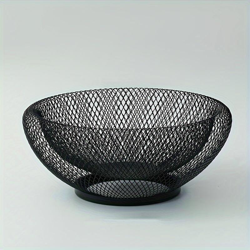 Nordic Creative Fruit Plate Iron Fruit Plate Snacks Living Room Basin Home Desktop Storage Basket