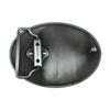 Ethnic Style Horse Head Leather Belt Buckle - European & American Fashion Smooth Clasp
