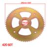 Pignon arrière 420-40T 50T 60T engrenage de scooter pour quad ATV 50cc-125cc pit buggy kart moto Accessoires 420 40T 50T 60T