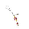 Miniature Fruit Shaped Resin Keychain Phone Accessory for Case Purse Jewelry Decoration