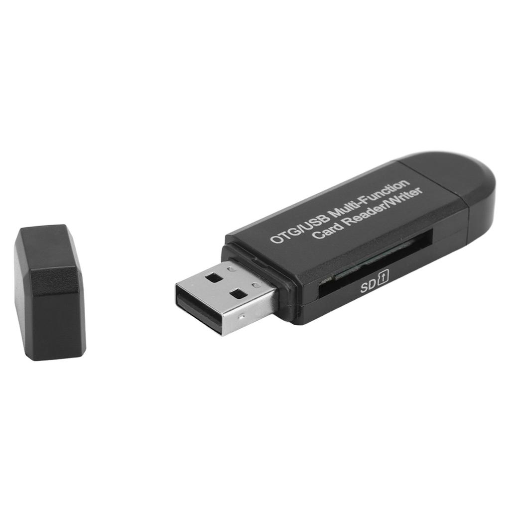 Card Reader USB 2.0 64G 2 in 1 Male Supporting OTG Memory Card Storage Card Reader for Smartphone