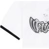 We11done Ss23 Logo Monster Letter Print Short Sleeve T-Shirt Unisex Tops WD-TT1-23-736-U-BK