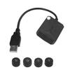 Tire Pressure Monitoring System with Wireless 4 Internal External Sensor for Android Navigation USB Interface Universal