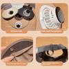 Uv Protection Solar-Powered Fan Hat Super Large Brim Adjustable Fishing Hat Lightweight With Shawl Sun Protection Hat
