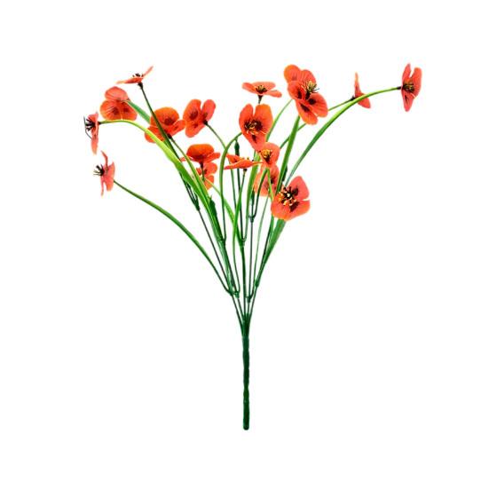 Artificial Flower Decorative Bright Colors Exquisite Shapes Never Fade Lifelike No Maintenance No Watering Natural Fake Flower