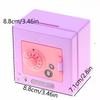 Kids Safe Box Mini Combination Lock Piggy Bank Secure 4 Digit Code Saving Money Coin Cash Box Birthday Gift for Boys Girls