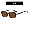 Small Rectangle Sunglasses Women'S Fashion Jelly Color Sun Glasses Summer Uv400