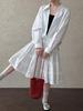 Lu Xi V-Neck Loose Long-Sleeve Casual Women's Top - Early Spring French Style