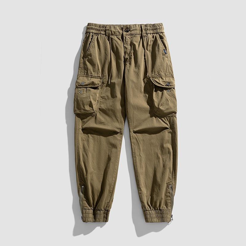 

Personalized fashion versatile trend high street overalls trousers casual trousers men s summer new outdoor 38