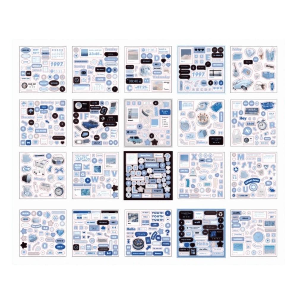 

Decorative Cartoon Collage Sticker Book Vintage Style Collage Junk Journal Stationery Design Style 3