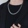 NK Stainless Steel Men's & Women's Cuban Necklace - 304 Titanium Steel Hip-Hop Jewelry Accessories