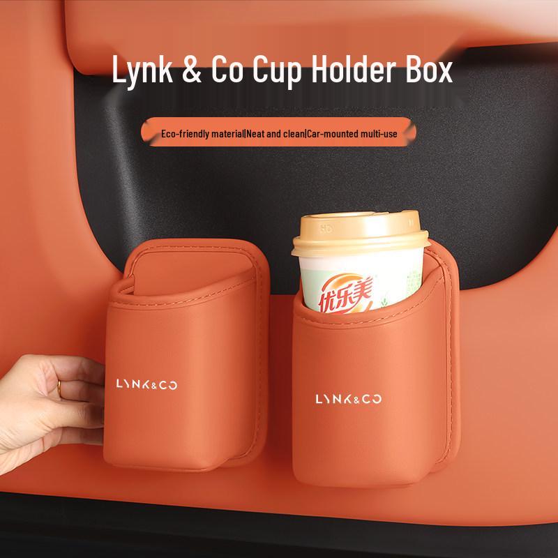 Lynk & Co 03 Car Door Cup Holder & Seat Storage Box for Models 01/05/06/07/09/Z10/20