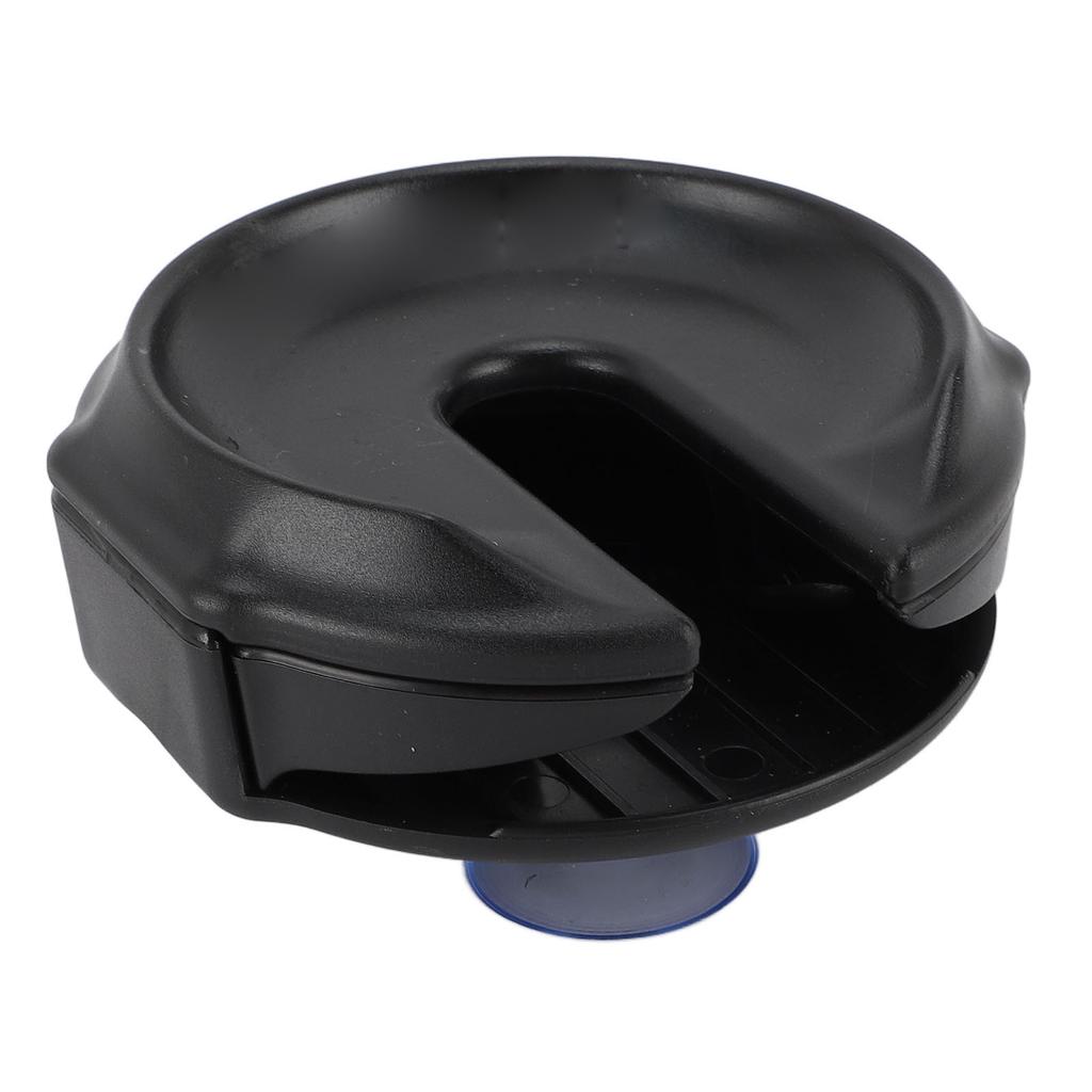 Outdoor Tragbarer Weinglashalter Basisgestell mit 3 Aufsätzen für Boote Picknicks Terrasse Schwarz