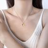 Heart Pendant Sweater Chain DIY Lovers Choker Necklace Chic Love Envelope Necklace  Couple