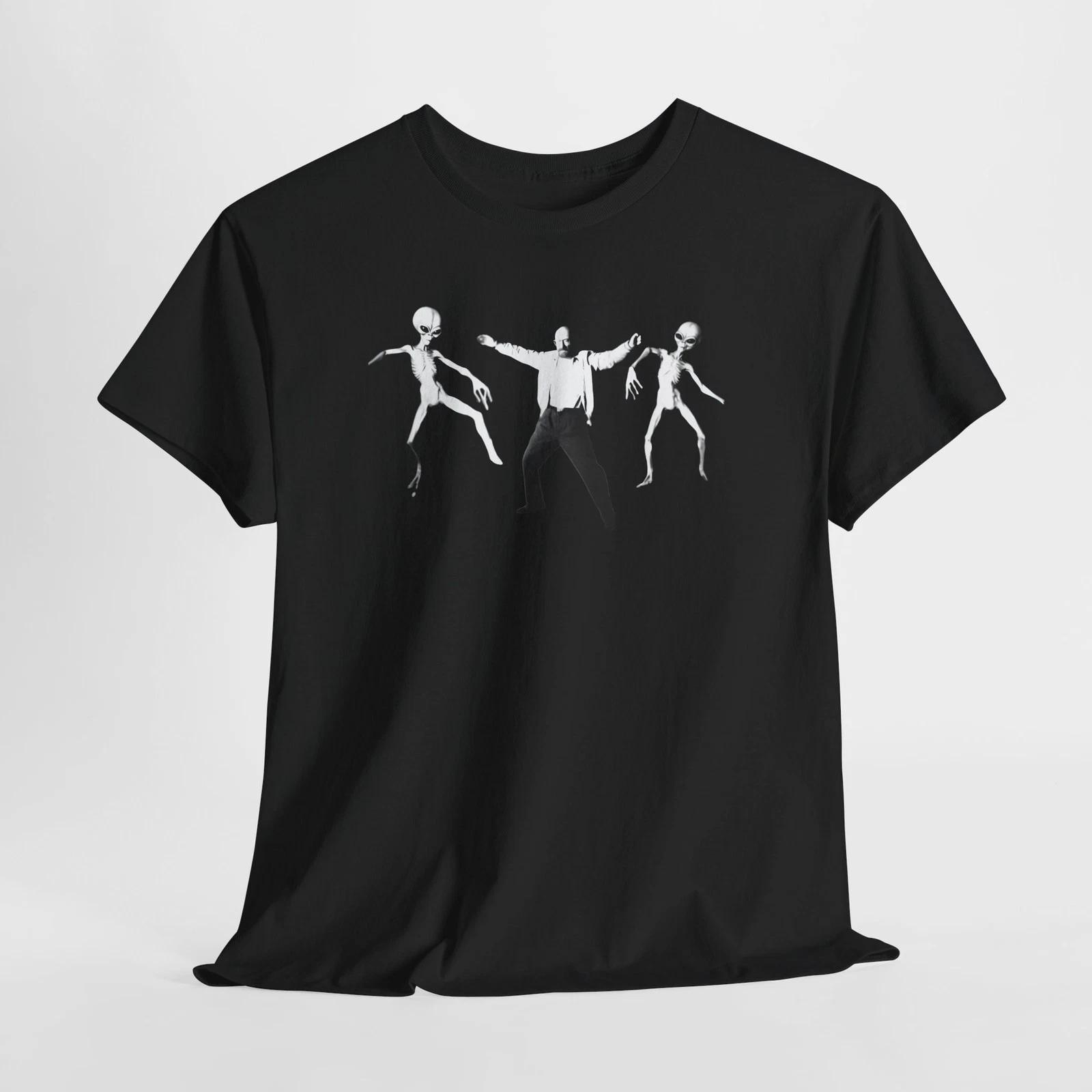 Breaking Bad Alien Dance Unisex Tee, Walter White T-Shirt, UFO Party Shirt, M