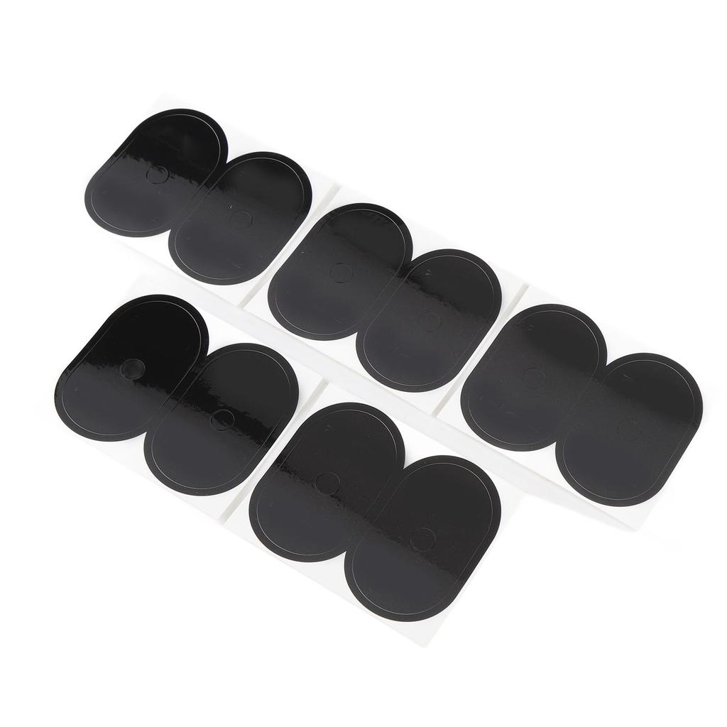 10PCS Valve Core Gaskets Plastic Resin Rain Proof Tire Valve Sealing Sticker Rim Hole Adhesive Protector Air Nozzle