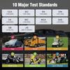 Car Battery Tester 6V-24V 3-in-1 Load Tester for 100-2000 CCA Automotive Battery & Alternator Test