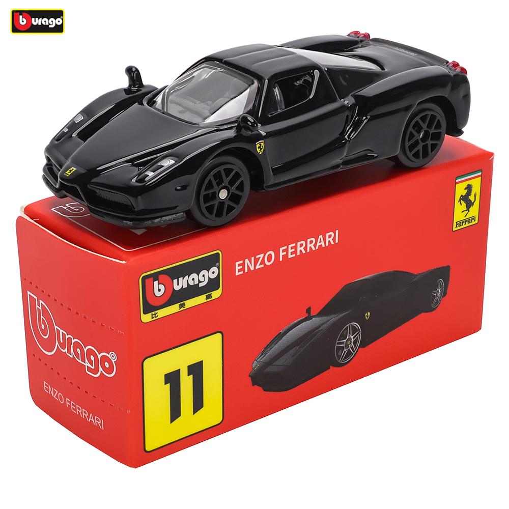 Bburago1:64 Ferrari ENZO SF90 SP3Model Small Collection Car Alloy Model Toy Gift Scene Decoration Classic and Exquisite