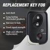 Smart Key Fob Transmitter Keyless Entry Remote Replacement for Lexus RX350/RX450/GX460/LX570/CT200h 2009-2015 271451-5290GNE Board FCC:HYQ14ACX