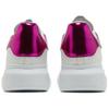 Oversized Sneaker Cow Leather, Leather Low Top Sports Casual Shoes Women's Rose Red 676702WICGG9993