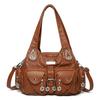 Women's Handbag Large Capacity Commuting Shoulder Bag PU Crossbody Bag