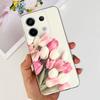 Transparent Cover For Fundas Xiaomi Poco X6 Pro 5G M6 Pro Case Lovely Luxury Colorful Butterfly Design Casing For Poco M6 Pro 5G