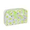 1Pcs Portable Cosmetic Organizer Large Capacity Transparent Pvc Printed Toiletry Bag Travel Toiletry Make Up Bag