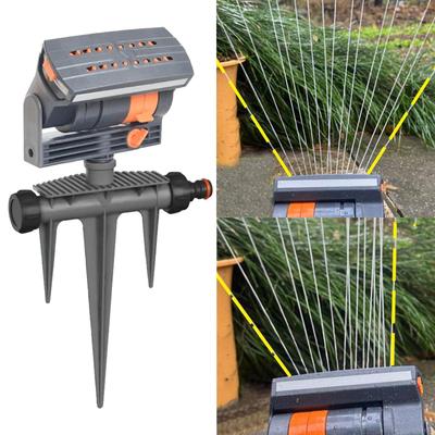 Adjustable Oscillating Sprinkler Water Flow Rate Watering Sprayer