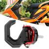 Universal Motorcycle Luggage Bag Modified Aluminum Alloy Hanger Hook Holder Black Red