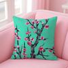 Vaporwave Arizona Iced Tea Aesthetic Pillow Case Anti-dustmite Pillowcase Invisible Zipper Silky Short Plush Sofa Cushion Cover