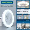 30W LED Ceiling Fan with Light and Remote Control E27 Light Ceiling Light