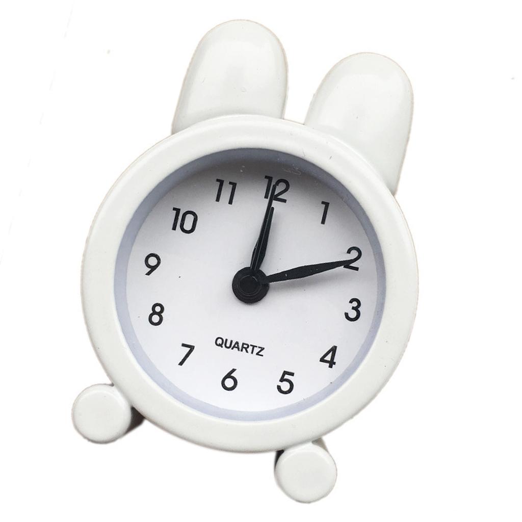 Minimalist Bunny Alarm Clock Quiet Desk Alarm Clock for Children and Teens Adds Fun To Home Decoration