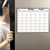 Stylish Magnetic Dry Erase Calendar - Versatile Monthly Planner for Refrigerator - Easy Kitchen Organization & Decor