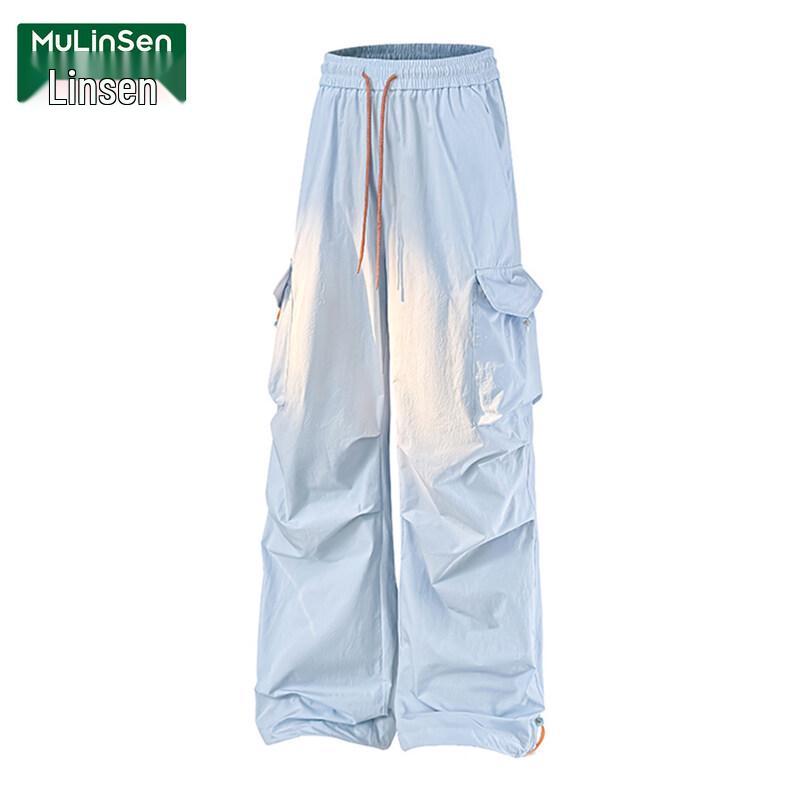 MULINSEN Women's 2026 Summer Loose Straight-Leg Cargo Pants