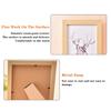 Handcraft Picture Frame Wooden Photo Display Frame Simple Photo Display Holder  Desktop Ornament