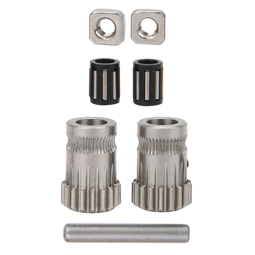 3D Printer Pulley for BtechPrusa I3 MK2MK3 Clone Wire Feeding Wheel Kit Parts Accessories