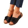 Women's Shoes Spring and Summer Wedge Heels Open-toe Flip-flops and Flip-flops