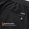 MONTAGUT Men's Fine Corduroy Warm Straight-Leg Casual Trousers