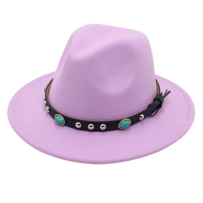British Top Hat Jazz Fedora Hat Western Cowboy Hat Knight Hat