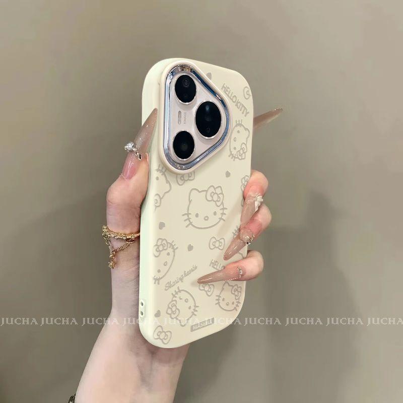 Applicable to Huawei nova15 mobile phone case cartoon cute HUAWEInova15pro couple lines Katie