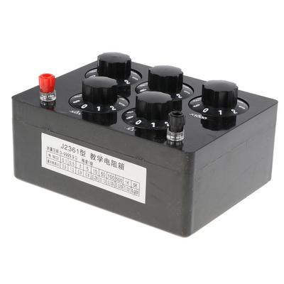Student Electrical Learning Tool, Resistance Box Physical Teaching Aid 0-9999.9 Ohm