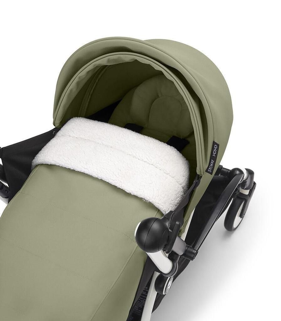 Stokke (Official) YOYO Stroller Accessories, Newborn Pack (0-6 Months), Suitable for Newborns, Type A, Olive (Stroller sold separately)