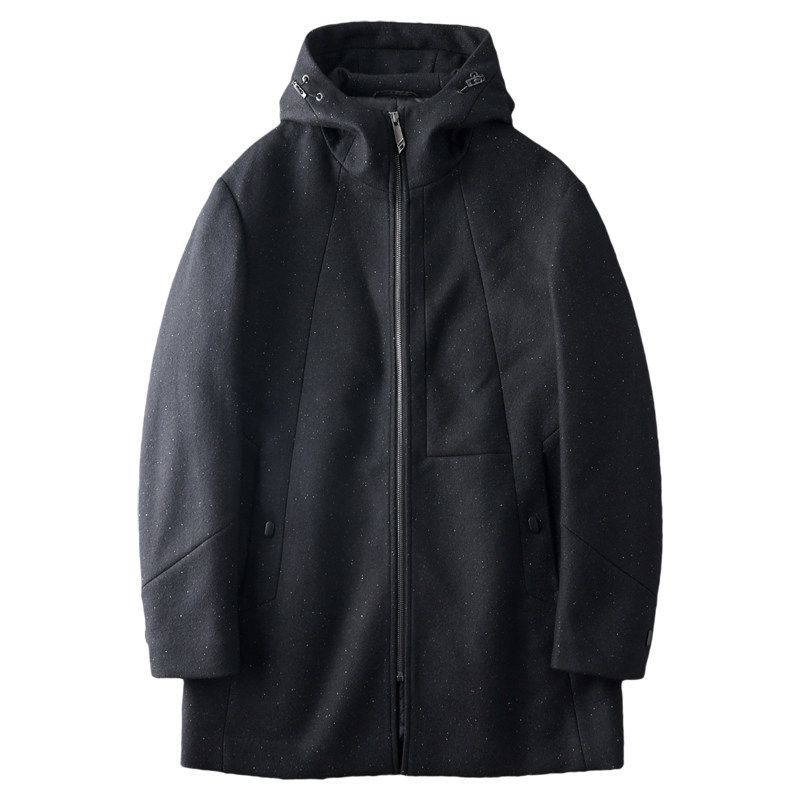 Cut Label Mid-Length Autumn and Winter Export Original Order Wool Overcoat