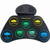 Portable Electronic Drum Adjustable 7-volumePad Kit Compact for